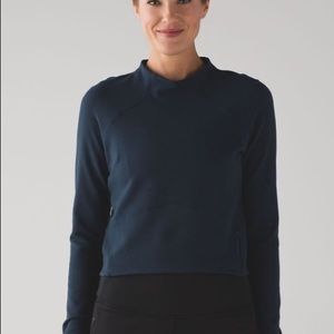Lululemon Hill and Valley Mock Neck